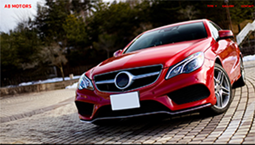 AB_MOTORS HP top画像